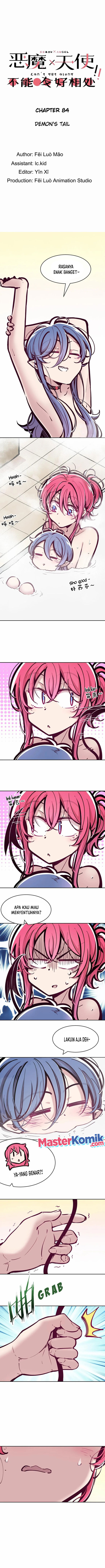 Demon X Angel, Can’t Get Along! Chapter 84 Bahasa Indonesia