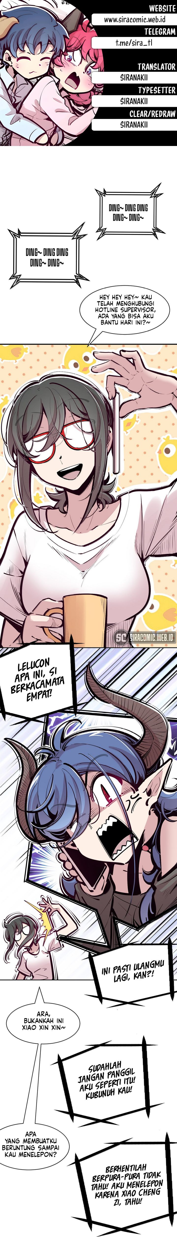 Demon X Angel, Can’t Get Along! Chapter 130.3 Bahasa Indonesia