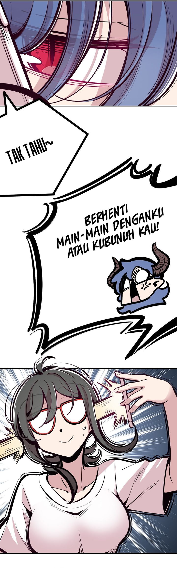 Demon X Angel, Can’t Get Along! Chapter 130.3 Bahasa Indonesia