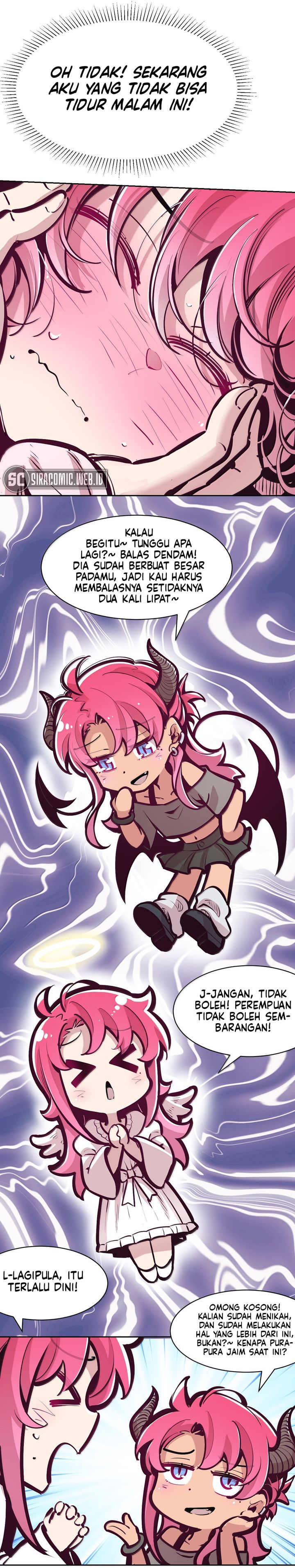 Demon X Angel, Can’t Get Along! Chapter 130.3 Bahasa Indonesia