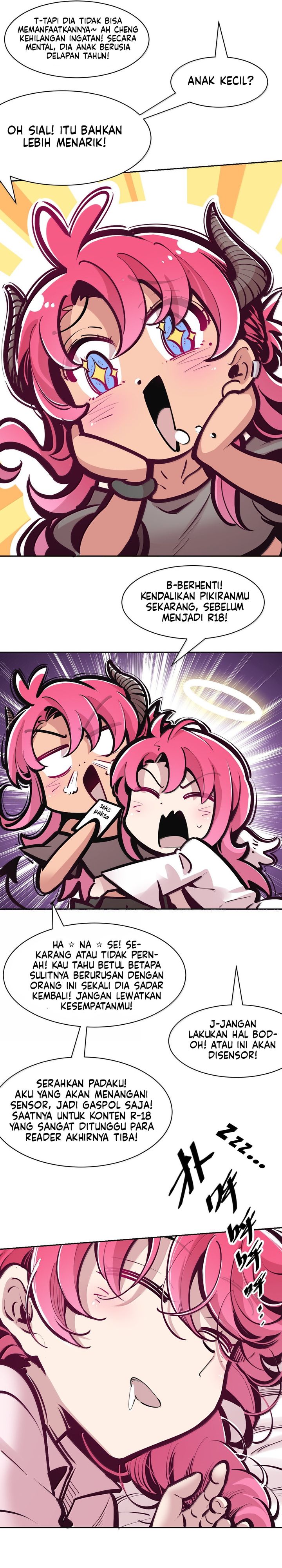 Demon X Angel, Can’t Get Along! Chapter 130.3 Bahasa Indonesia