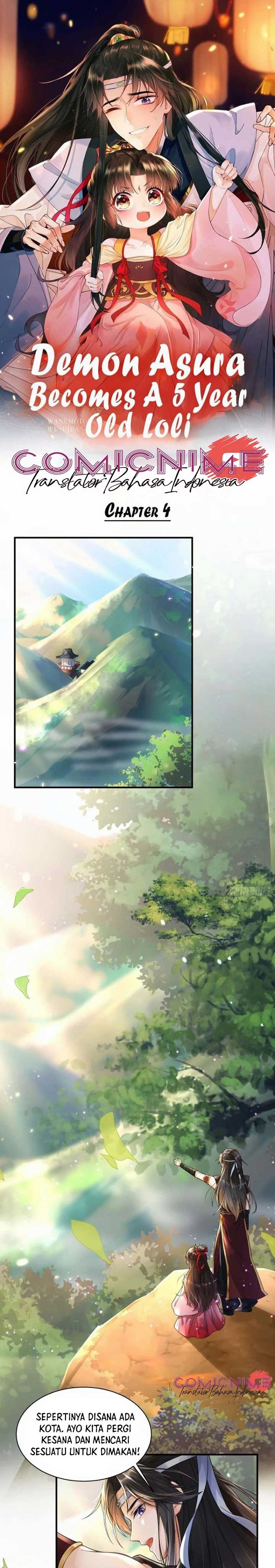 Demon Asura Becomes a 5 Year Old Loli Chapter 04 Bahasa Indonesia