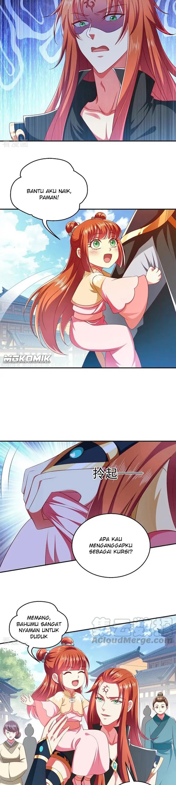 Demon King Domination Pet Genius Meng Bao Belly Black Mother chapter 30