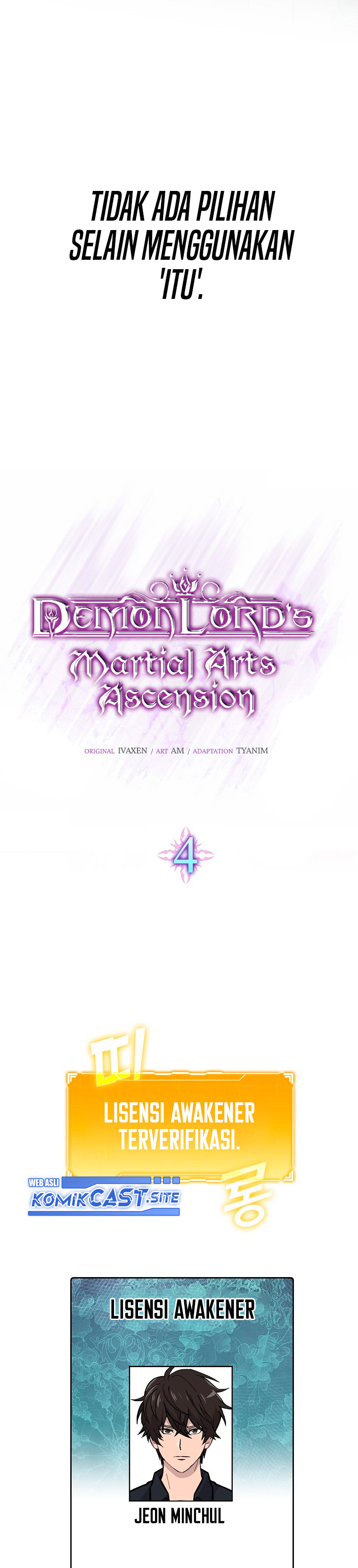 Demon Lord’s Martial Arts Ascension Chapter 04 Bahasa Indonesia