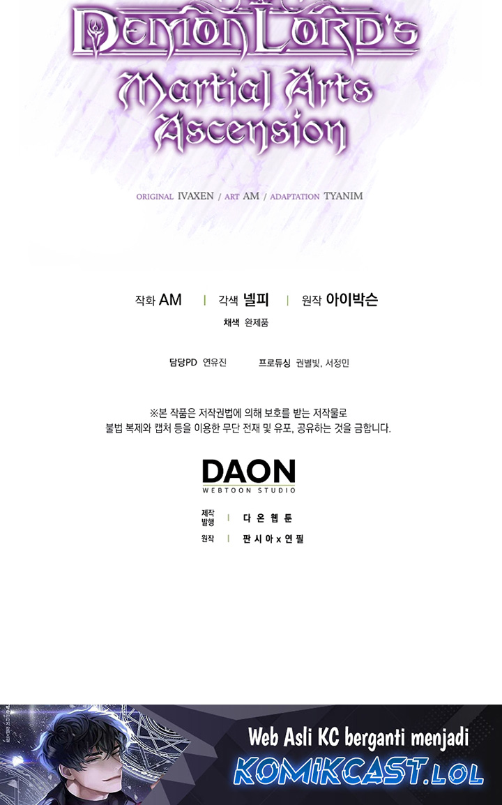 Demon Lord’s Martial Arts Ascension Chapter 60 Bahasa Indonesia