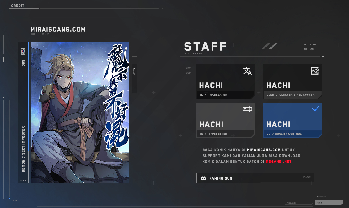 Demonic Sect Imposter Chapter 09 Bahasa Indonesia