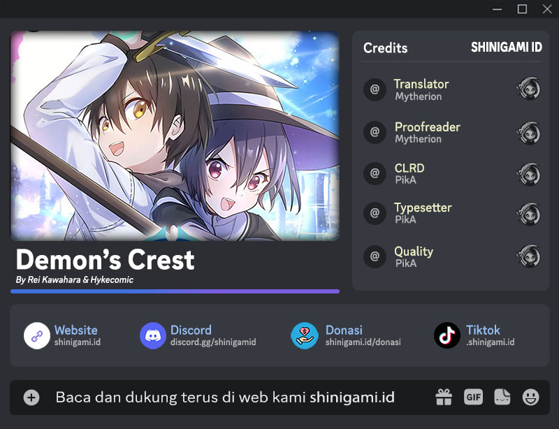 Demons’ Crest chapter 19