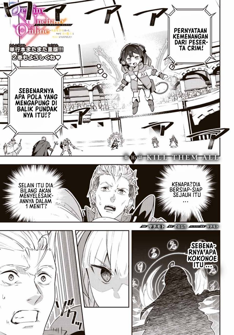 Destiny Unchain Online Chapter 16 Bahasa Indonesia