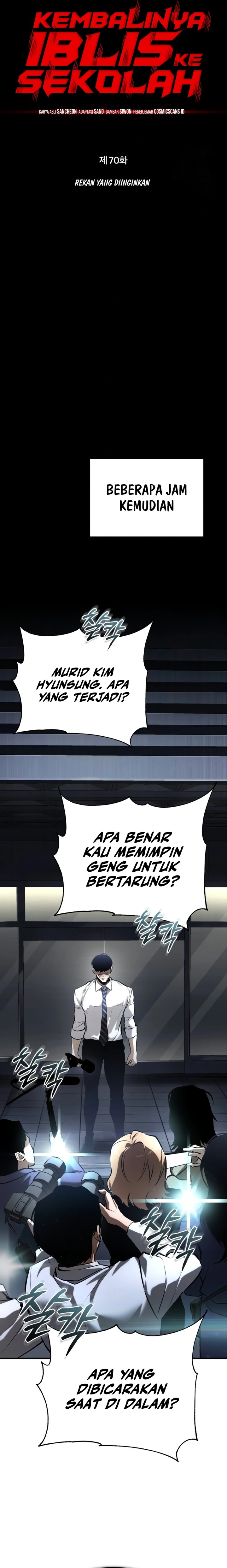 Devil Returns To School Days Chapter 70 Bahasa Indonesia