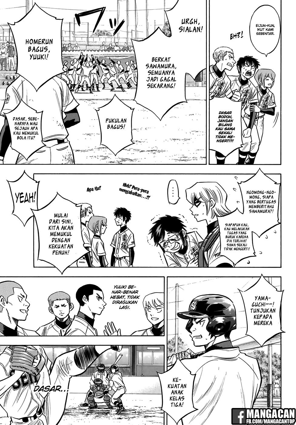 Diamond no Ace Act 2 Chapter 126 Bahasa Indonesia