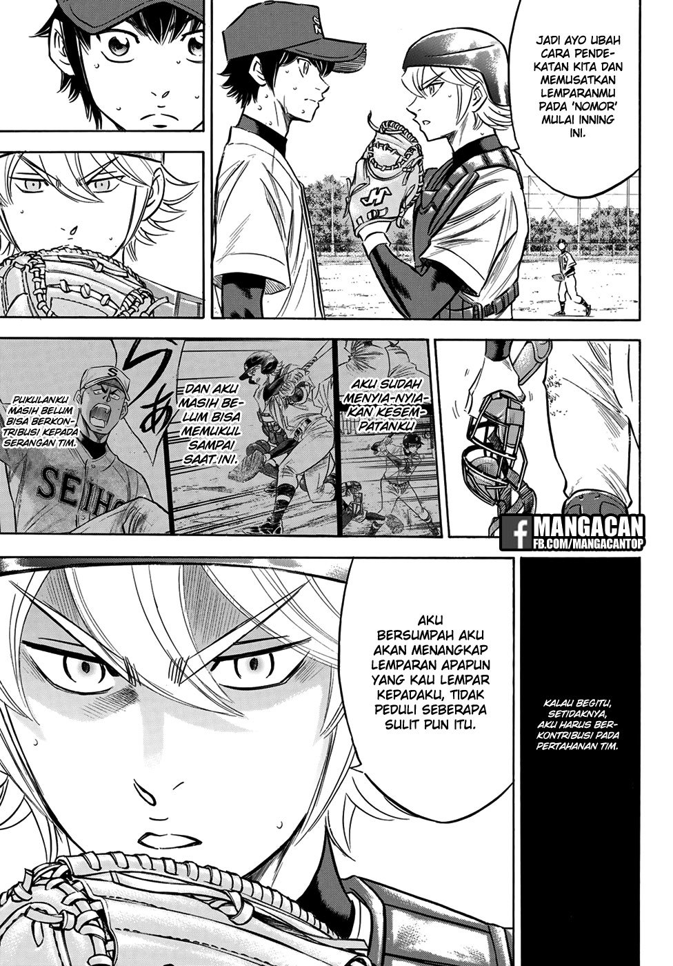 Diamond no Ace Act 2 Chapter 126 Bahasa Indonesia