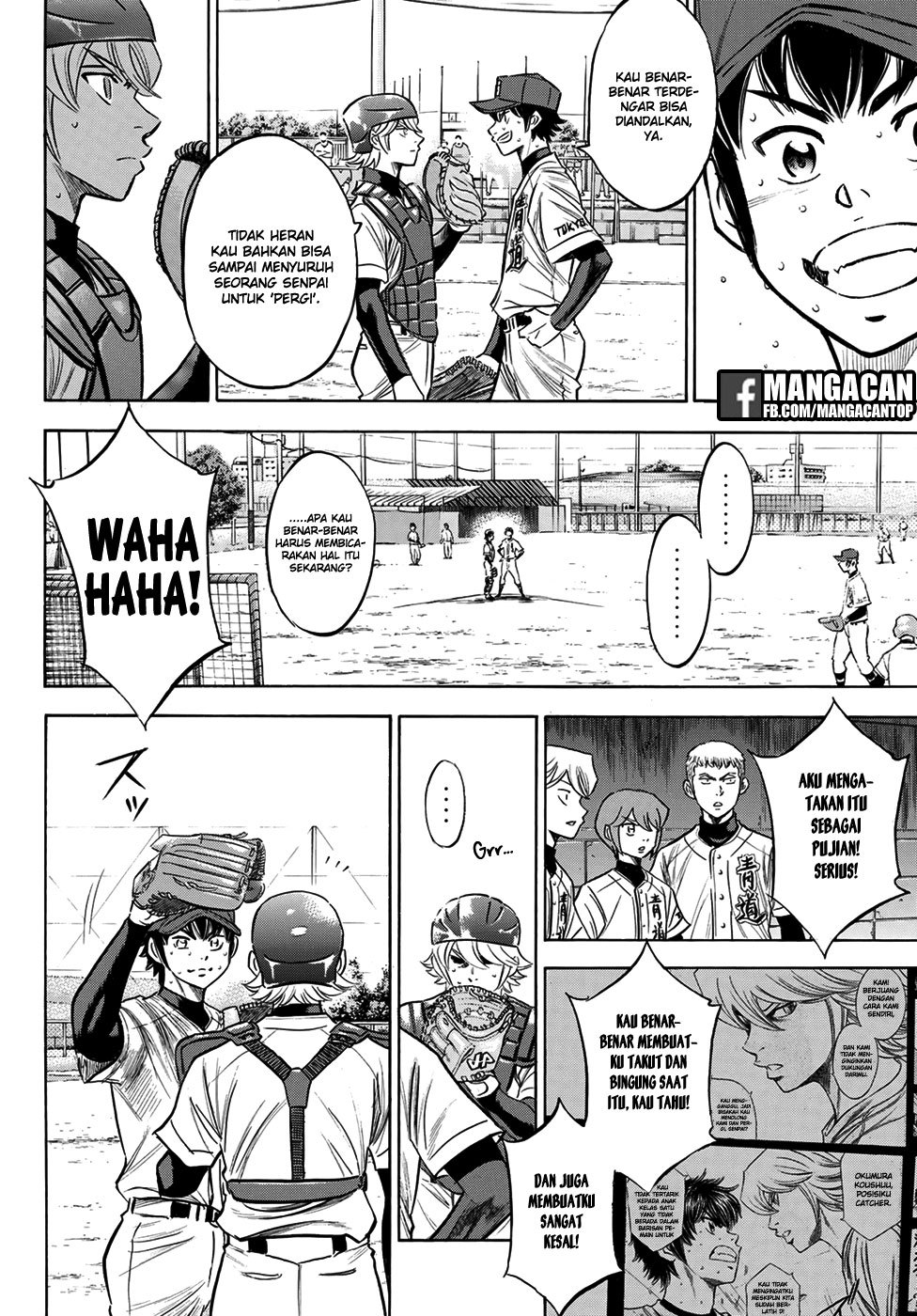 Diamond no Ace Act 2 Chapter 126 Bahasa Indonesia