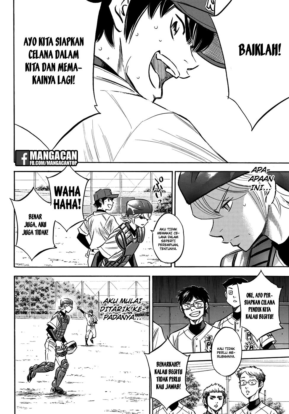 Diamond no Ace Act 2 Chapter 126 Bahasa Indonesia