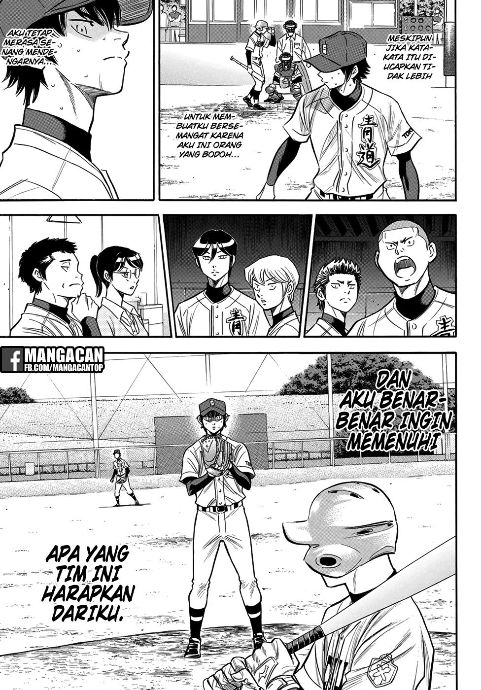 Diamond no Ace Act 2 Chapter 126 Bahasa Indonesia