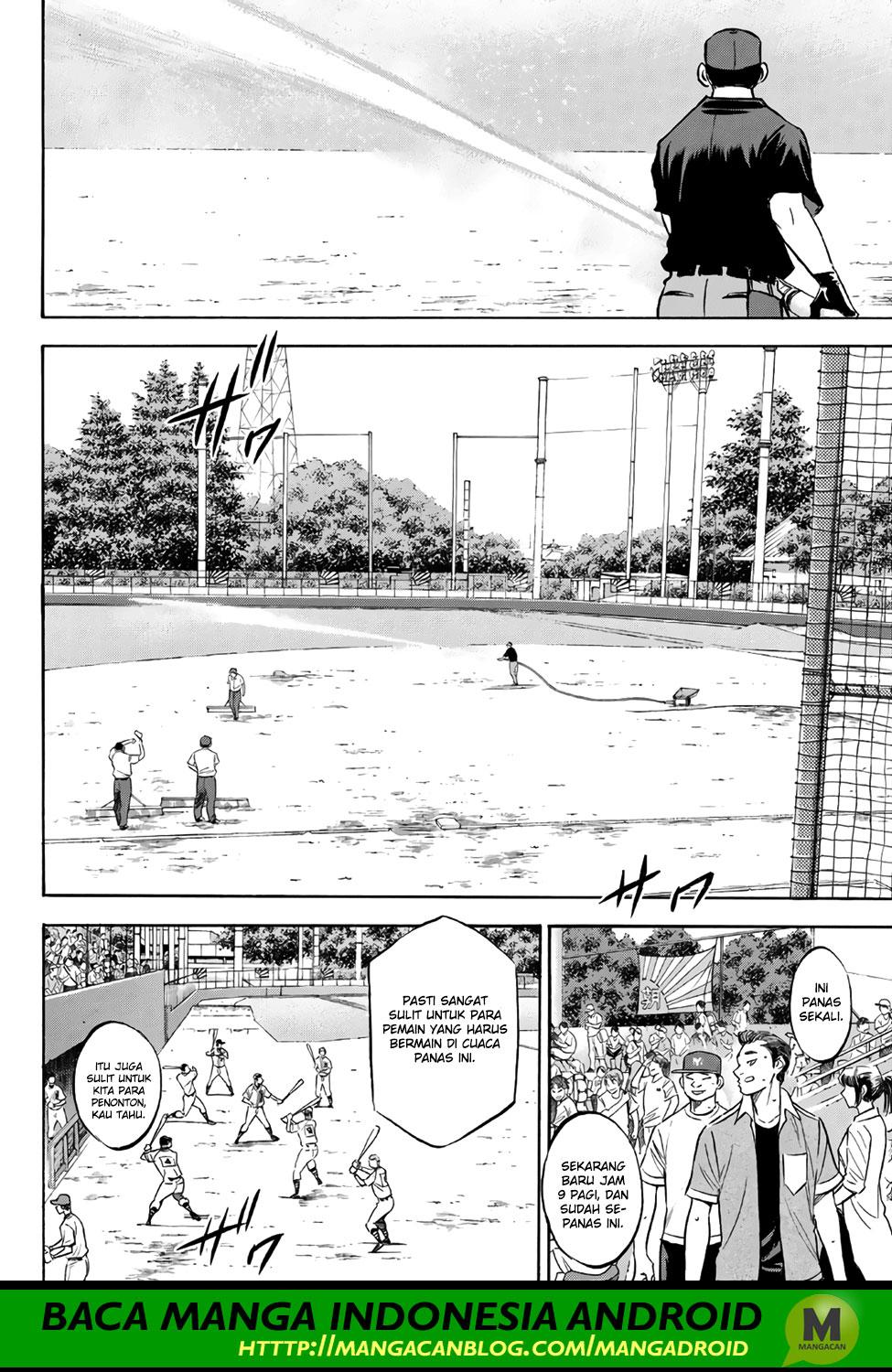 Diamond no Ace Act 2 Chapter 161 Bahasa Indonesia