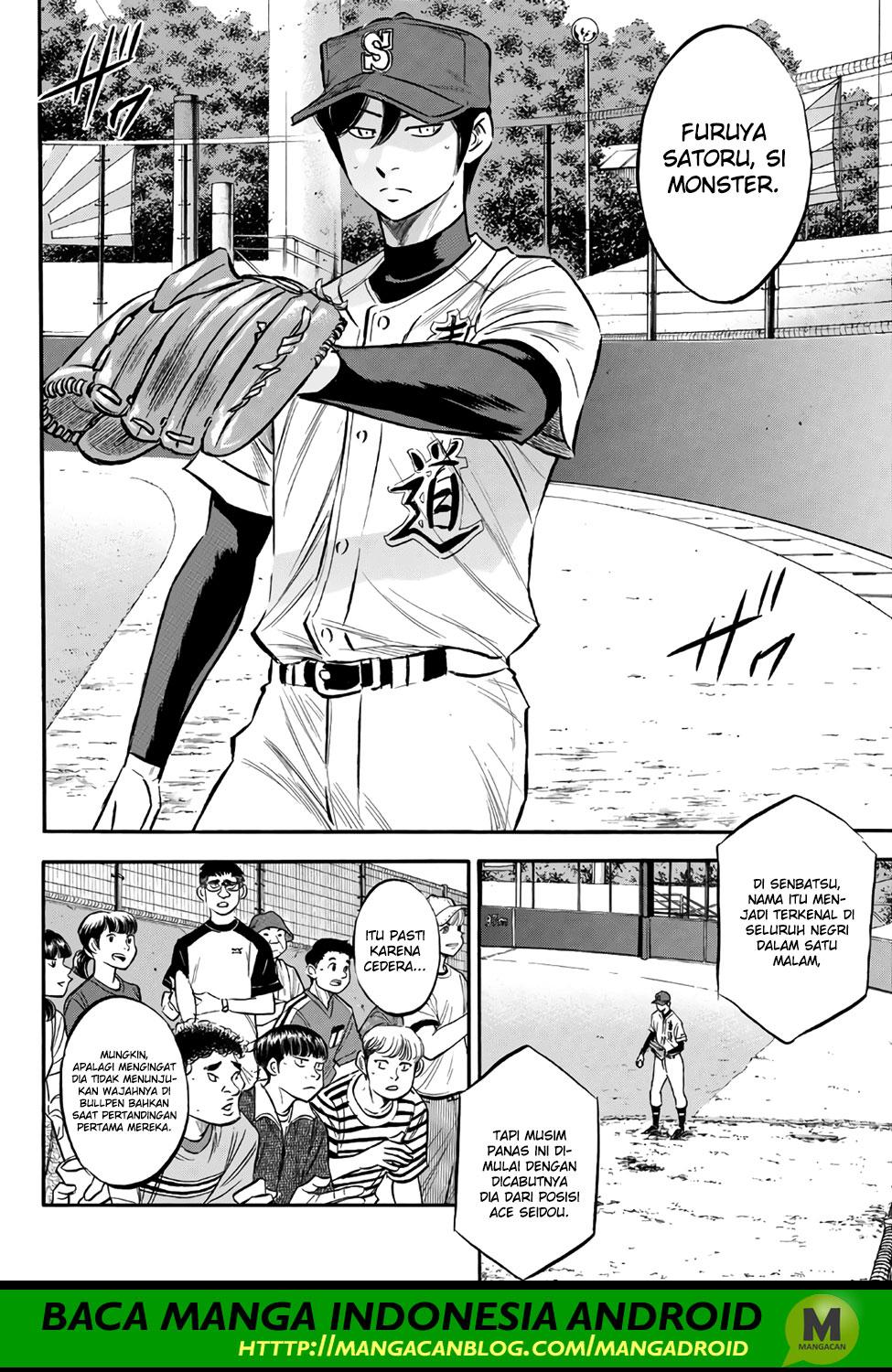 Diamond no Ace Act 2 Chapter 161 Bahasa Indonesia