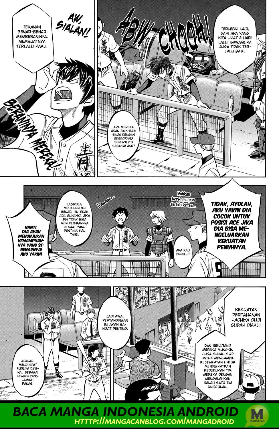 Diamond no Ace Act 2 Chapter 161 Bahasa Indonesia