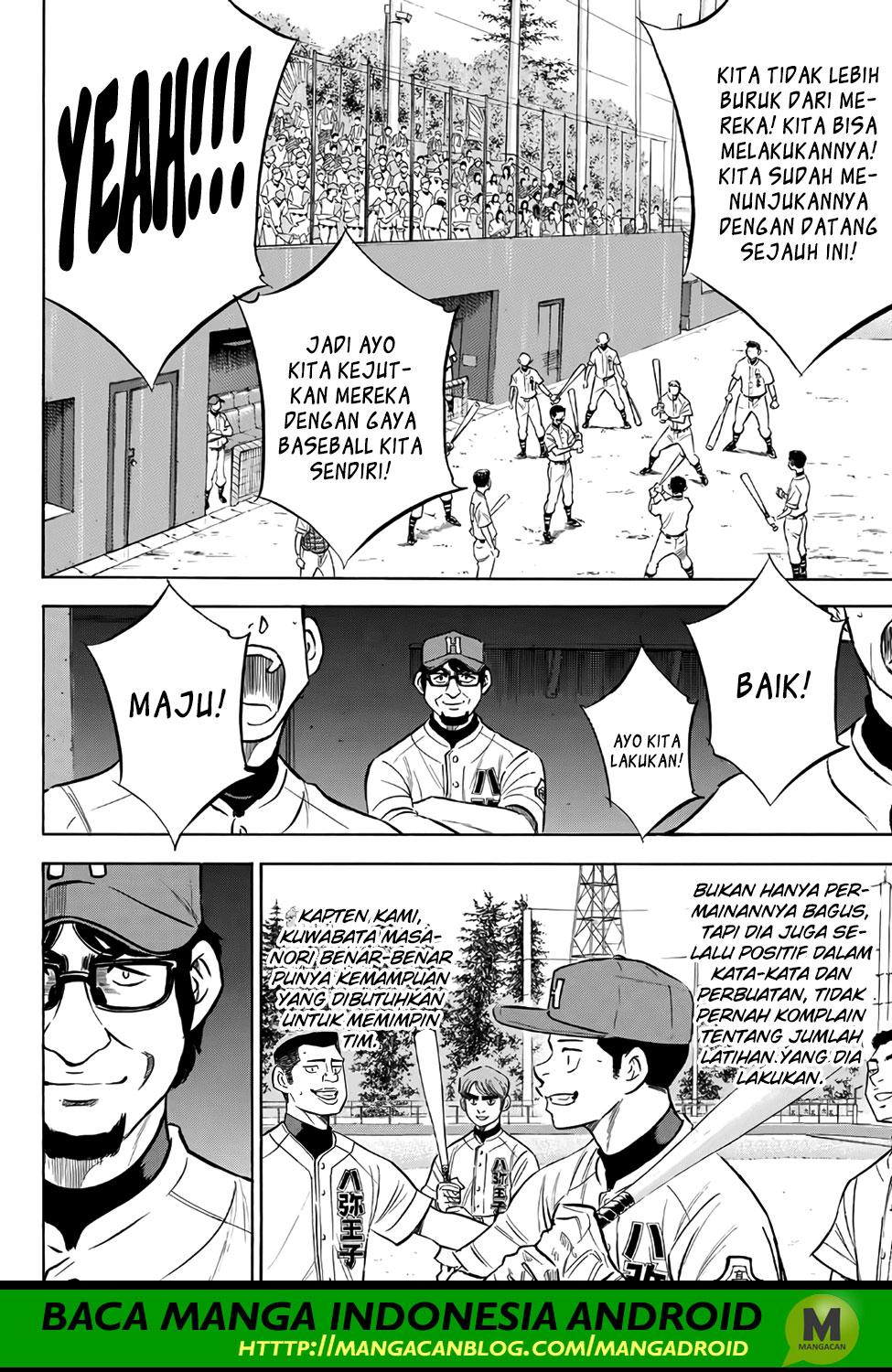 Diamond no Ace Act 2 Chapter 161 Bahasa Indonesia