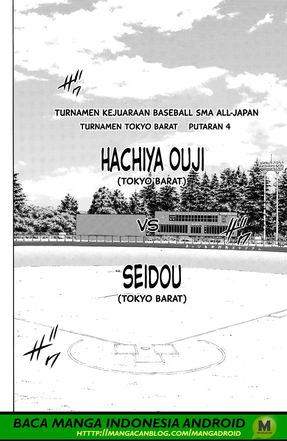 Diamond no Ace Act 2 Chapter 161 Bahasa Indonesia