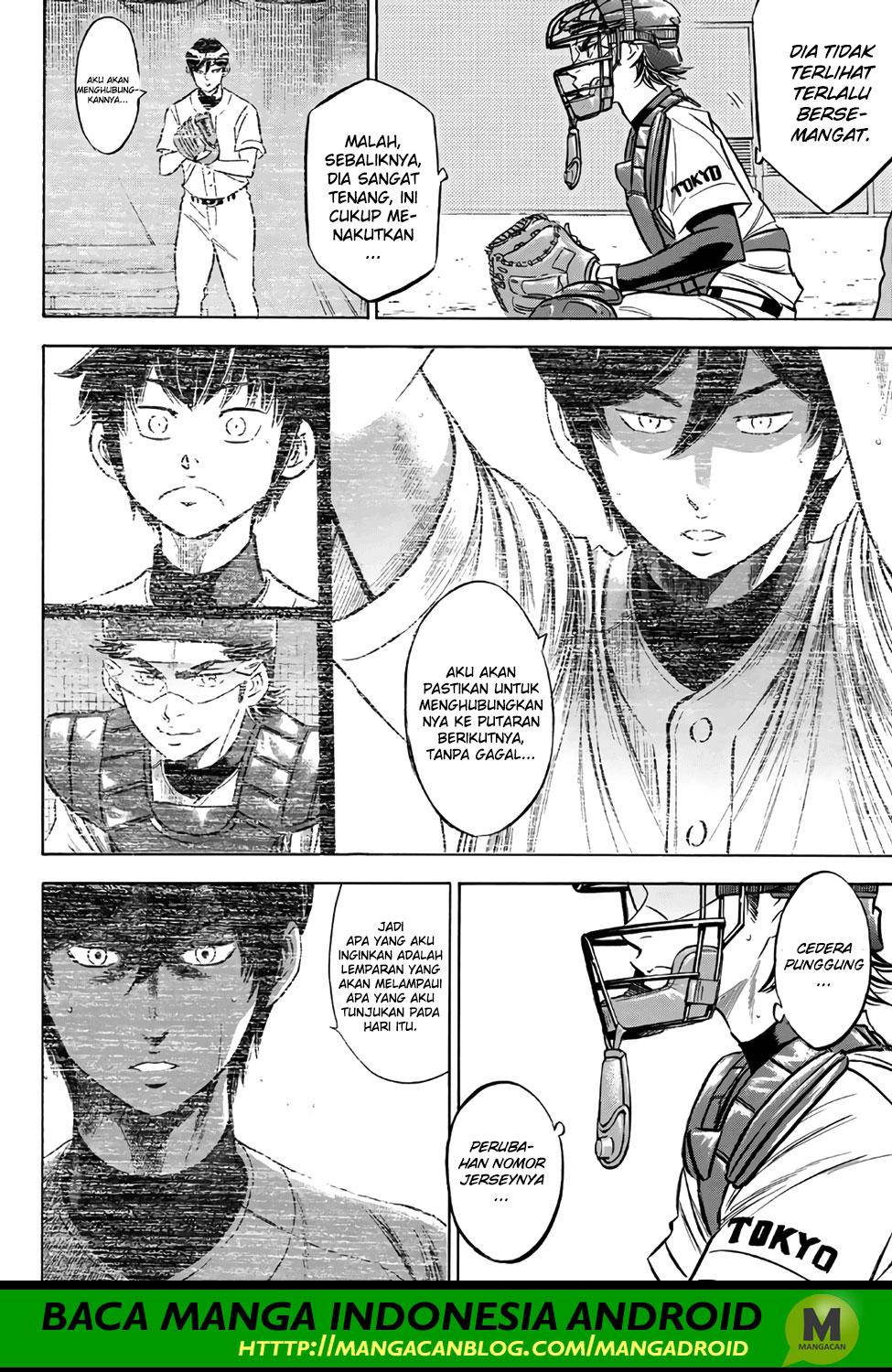 Diamond no Ace Act 2 Chapter 161 Bahasa Indonesia