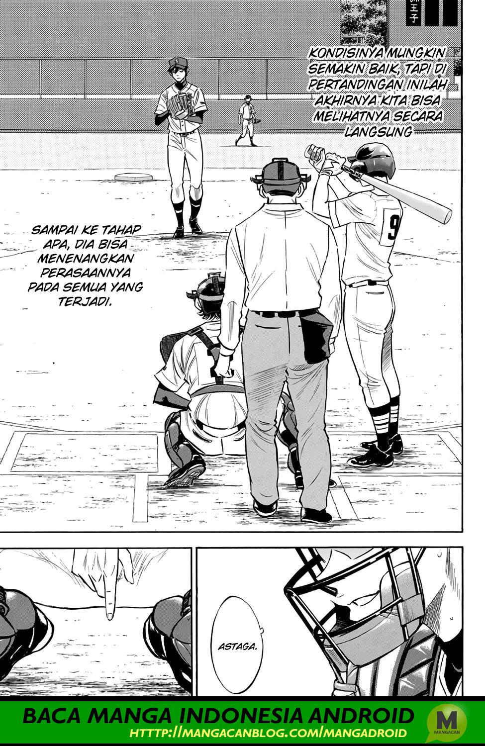 Diamond no Ace Act 2 Chapter 161 Bahasa Indonesia