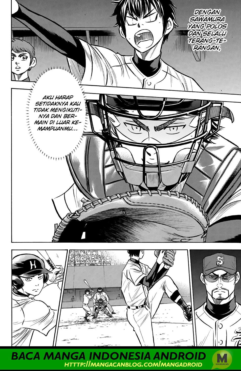 Diamond no Ace Act 2 Chapter 161 Bahasa Indonesia
