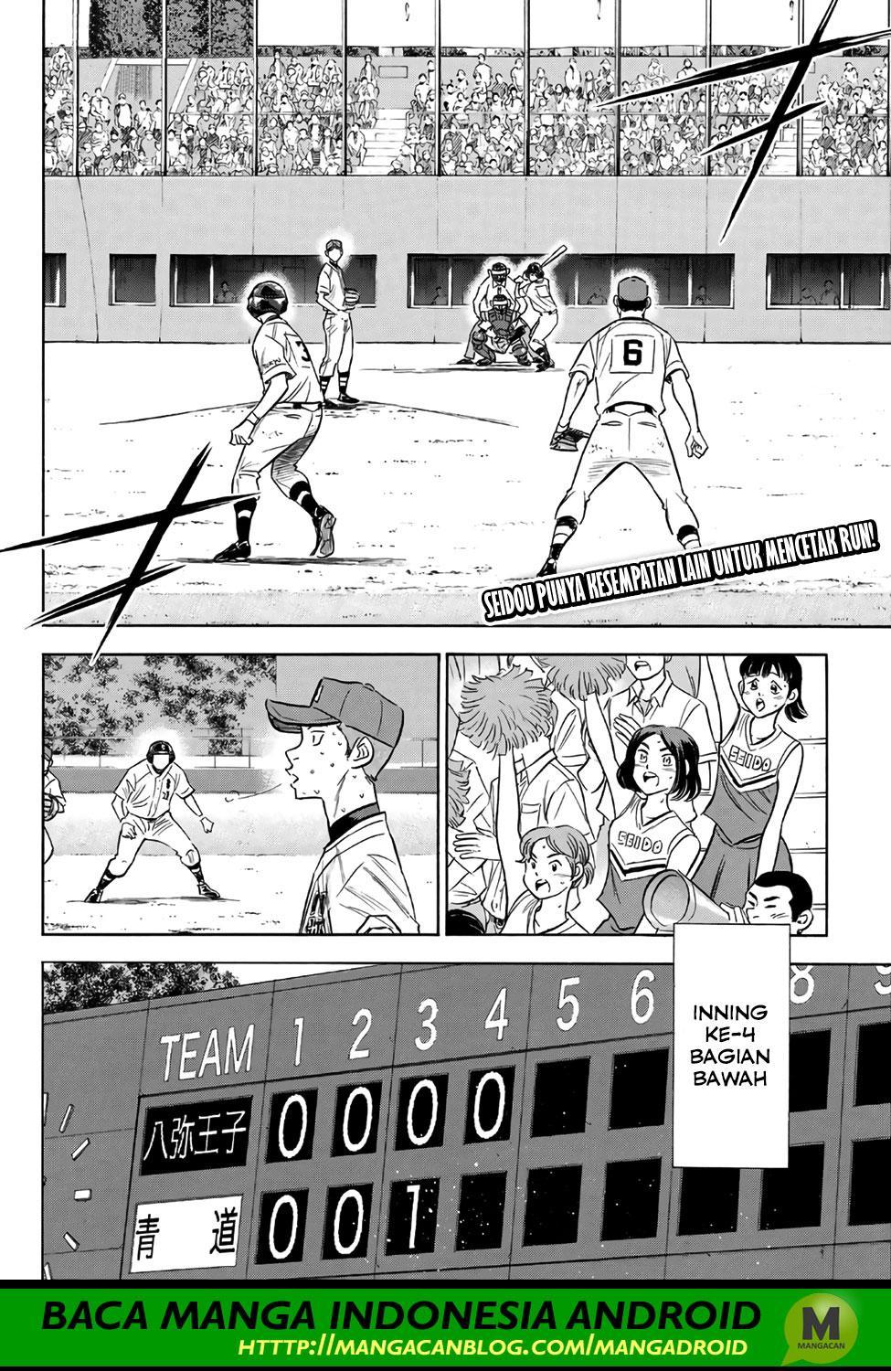 Diamond no Ace Act 2 Chapter 164 Bahasa Indonesia