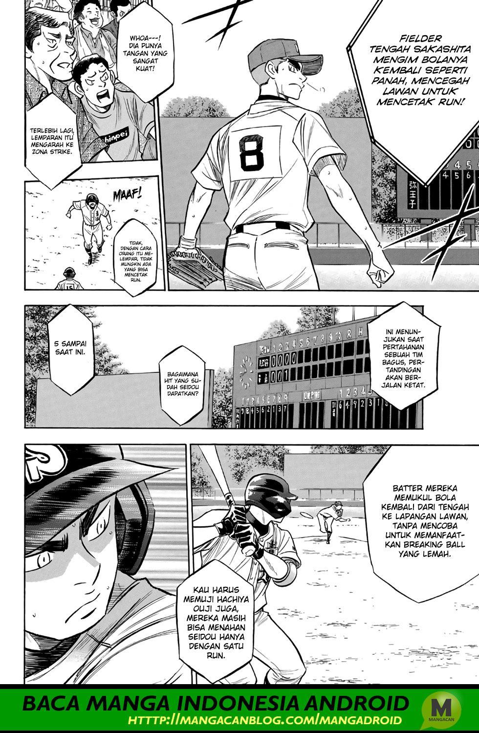 Diamond no Ace Act 2 Chapter 164 Bahasa Indonesia