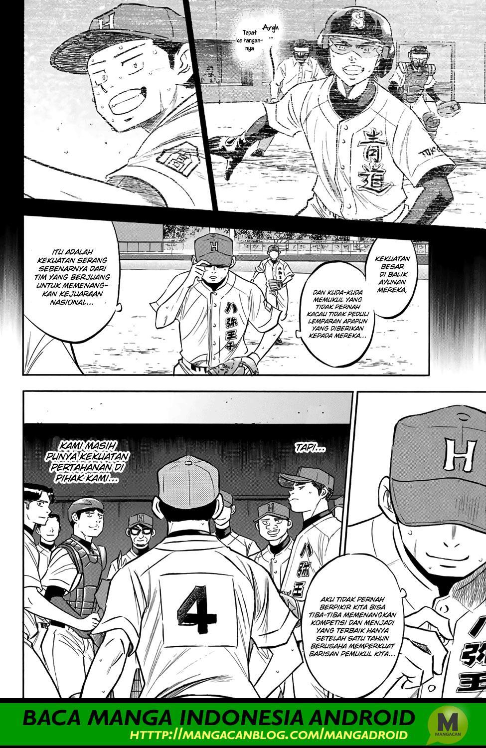 Diamond no Ace Act 2 Chapter 164 Bahasa Indonesia