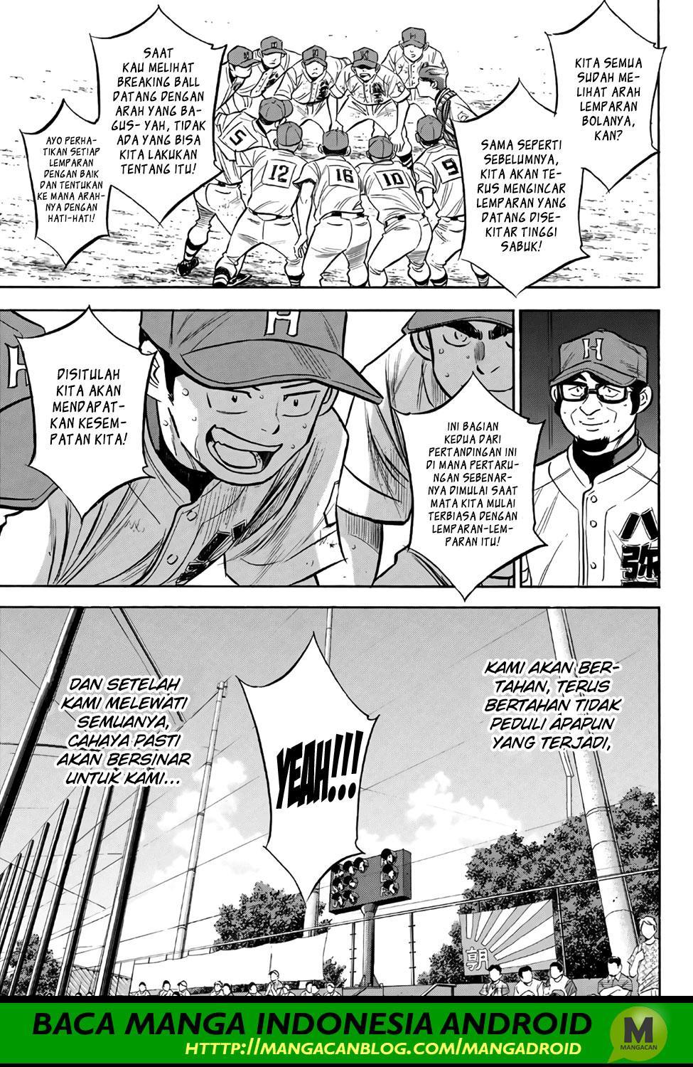 Diamond no Ace Act 2 Chapter 164 Bahasa Indonesia