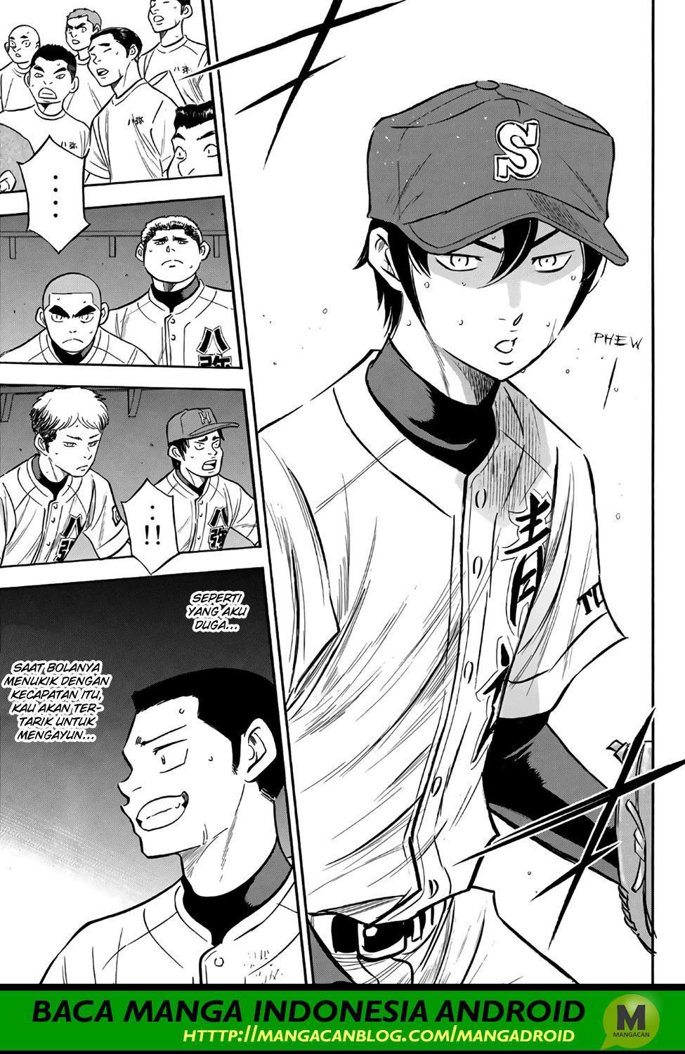 Diamond no Ace Act 2 Chapter 164 Bahasa Indonesia