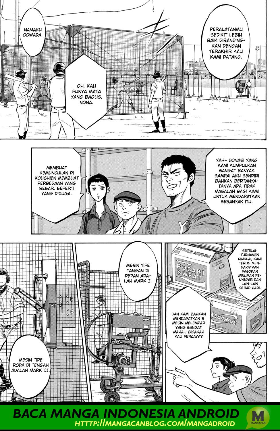 Diamond no Ace Act 2 Chapter 170 Bahasa Indonesia