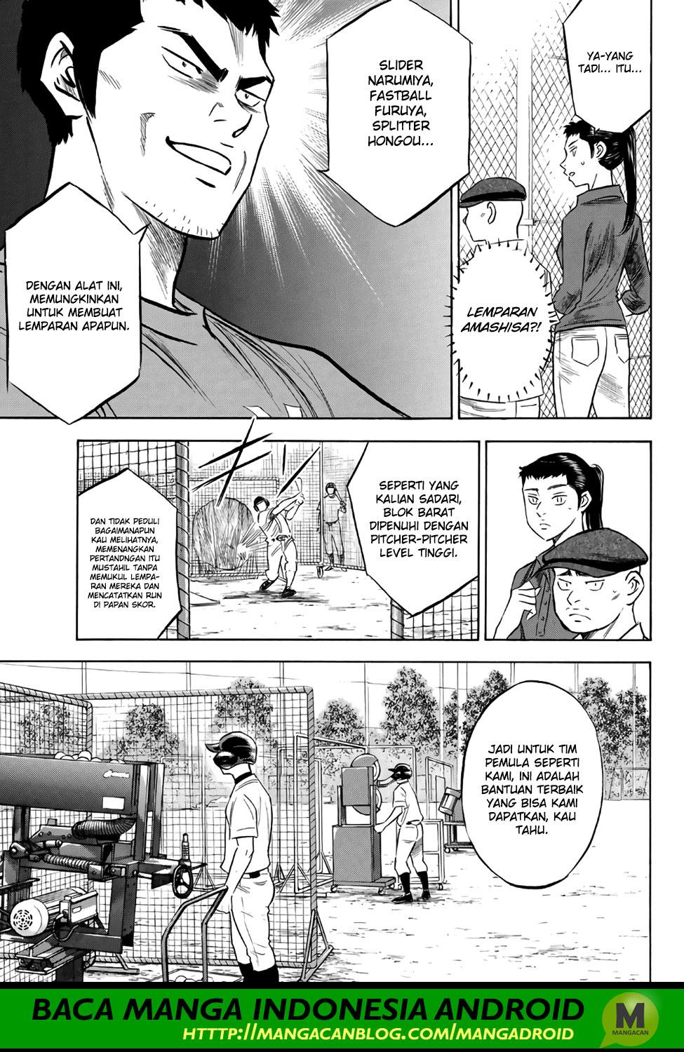 Diamond no Ace Act 2 Chapter 170 Bahasa Indonesia