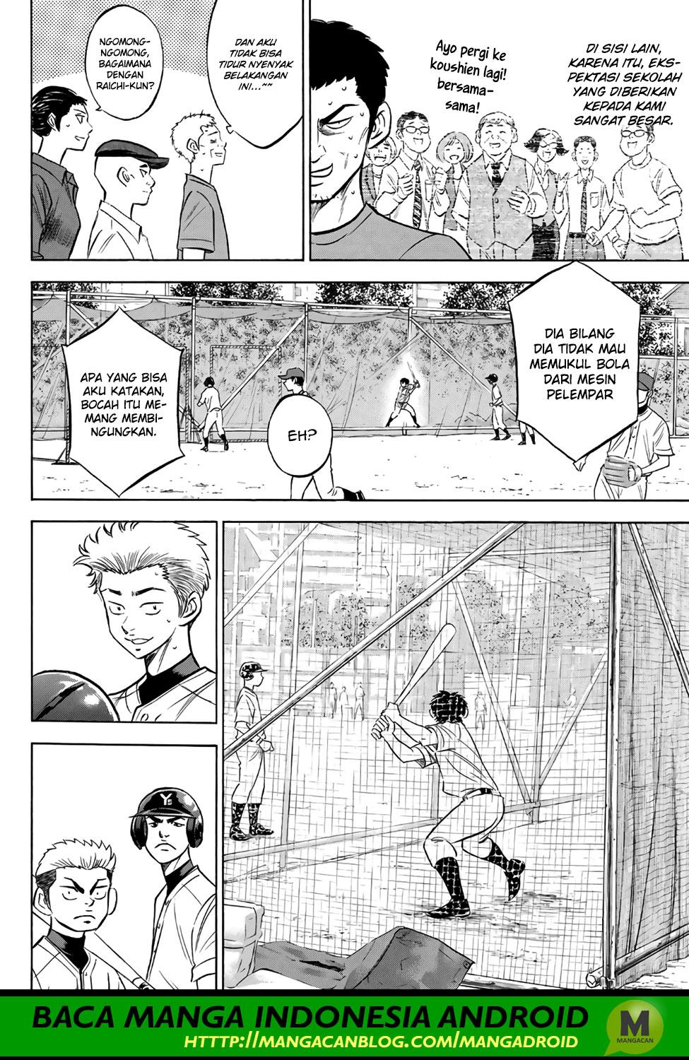 Diamond no Ace Act 2 Chapter 170 Bahasa Indonesia