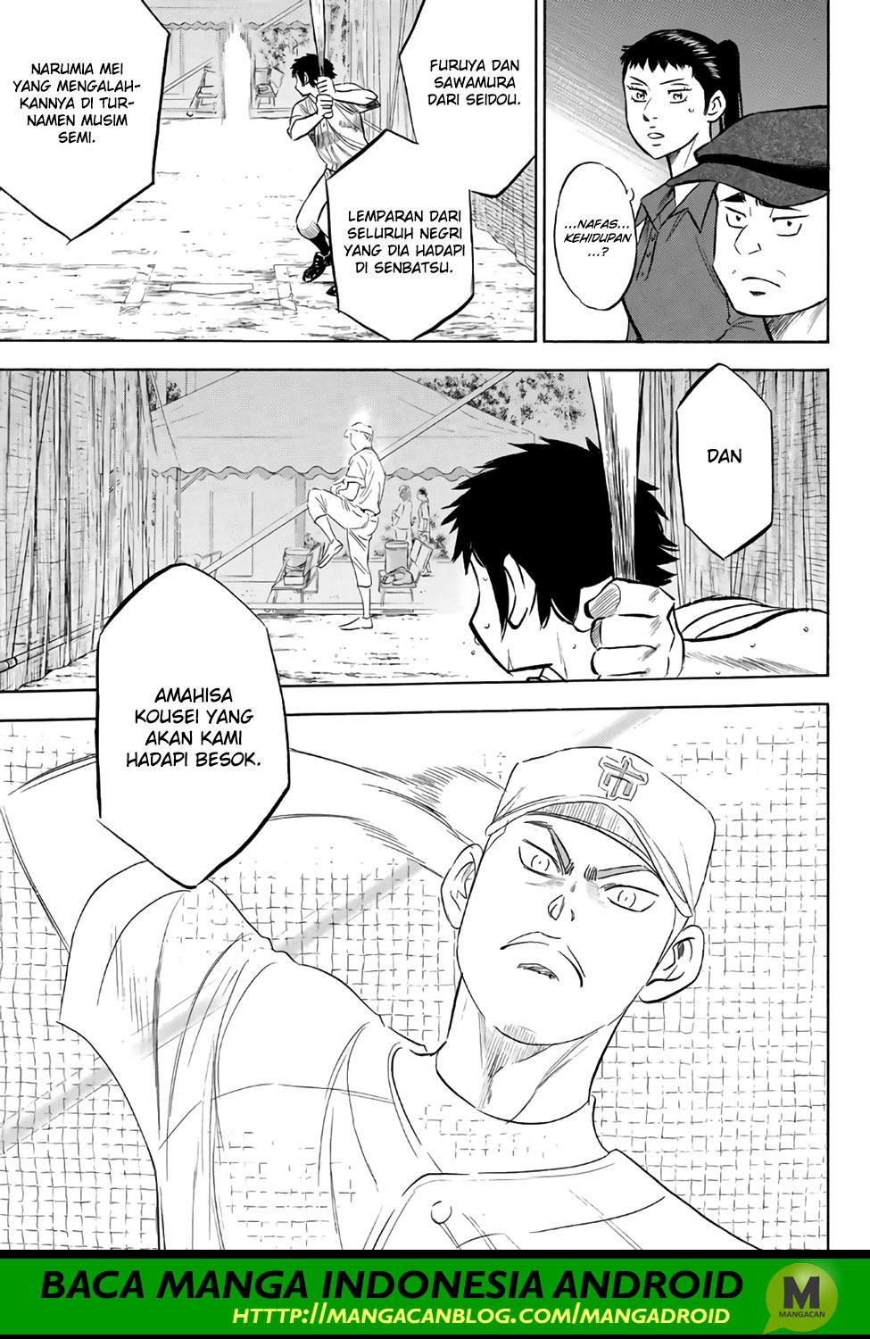 Diamond no Ace Act 2 Chapter 170 Bahasa Indonesia