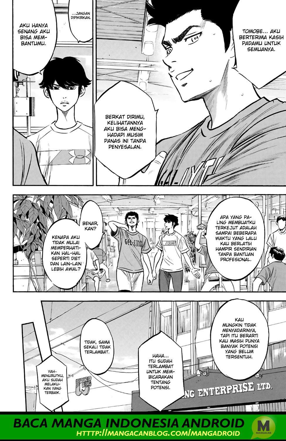 Diamond no Ace Act 2 Chapter 170 Bahasa Indonesia