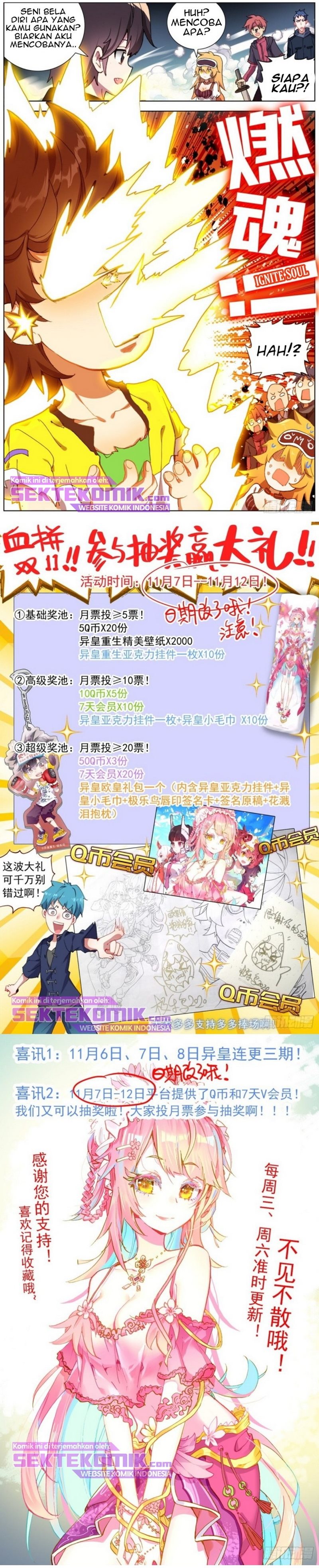 Different Kings Chapter 135 Bahasa Indonesia