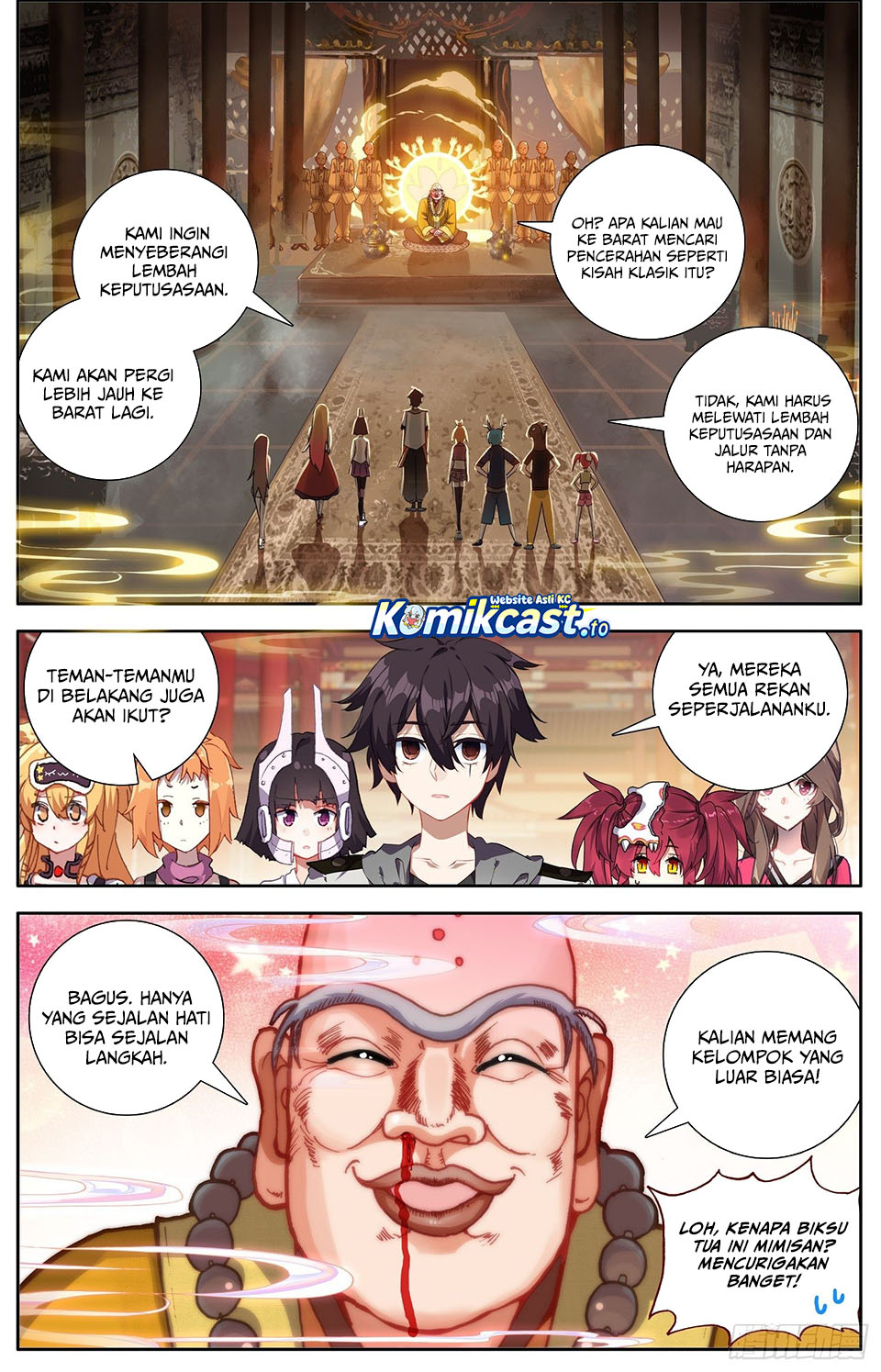 Different Kings Chapter 328 Bahasa Indonesia