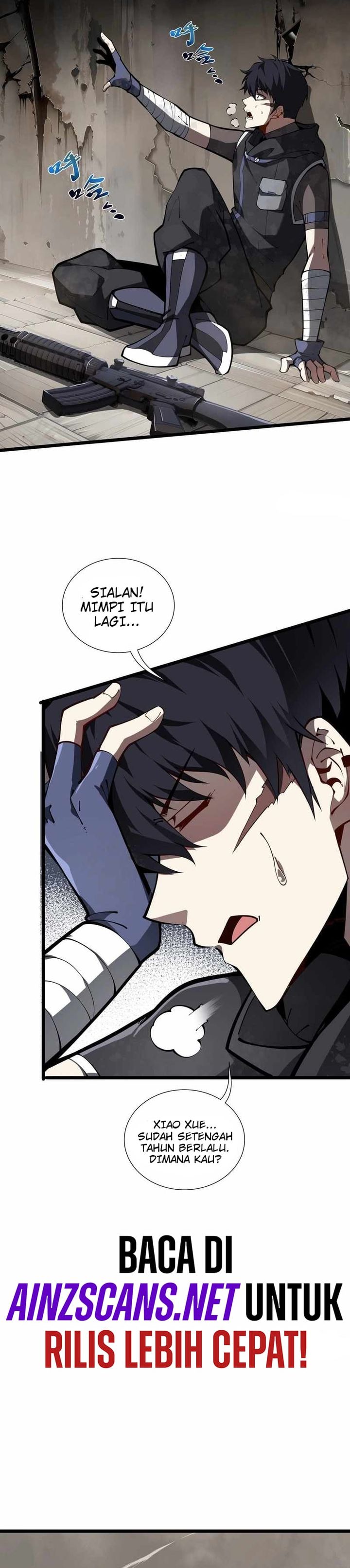 Disaster Comes: I Evolve Into the Crimson King Chapter 03 Bahasa Indonesia