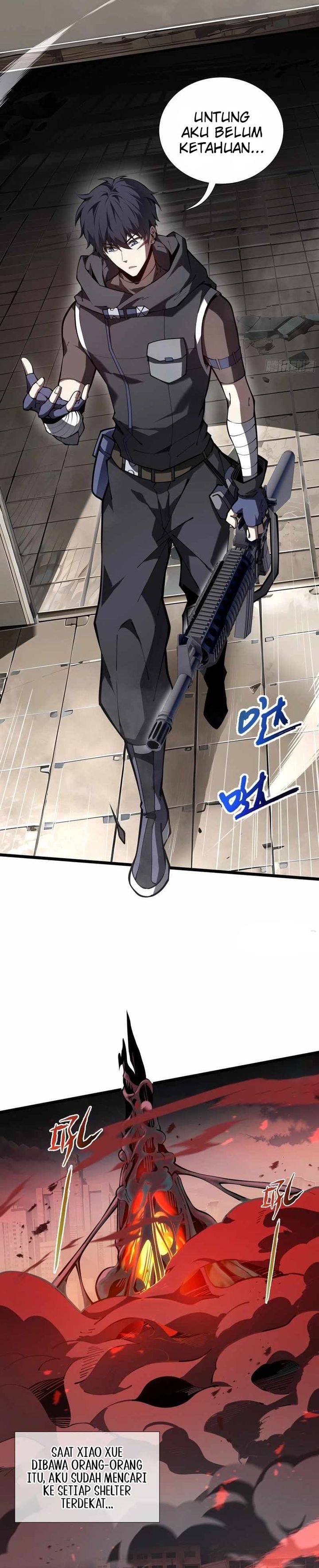 Disaster Comes: I Evolve Into the Crimson King Chapter 03 Bahasa Indonesia