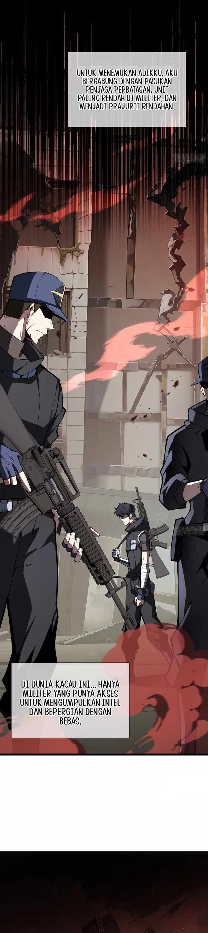 Disaster Comes: I Evolve Into the Crimson King Chapter 03 Bahasa Indonesia