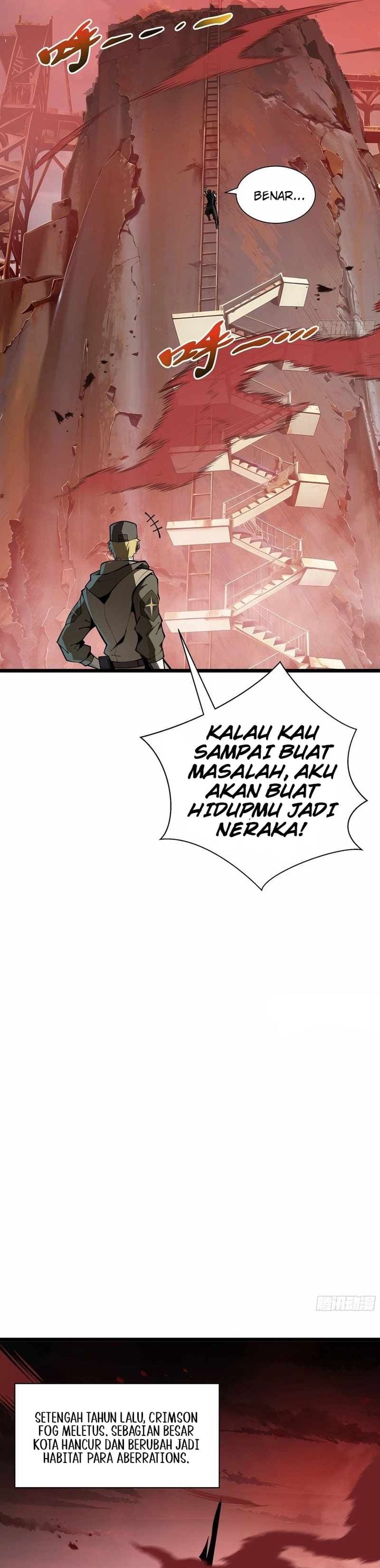 Disaster Comes: I Evolve Into the Crimson King Chapter 03 Bahasa Indonesia