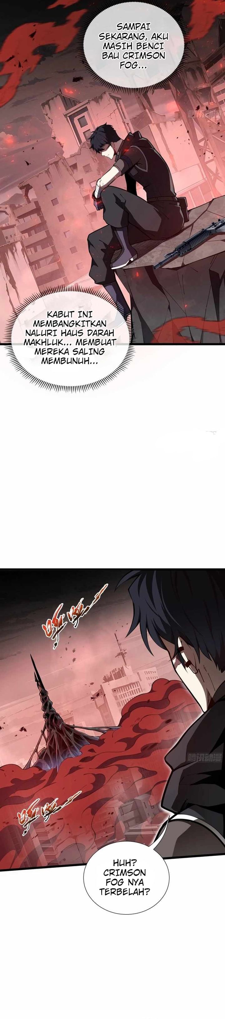 Disaster Comes: I Evolve Into the Crimson King Chapter 03 Bahasa Indonesia