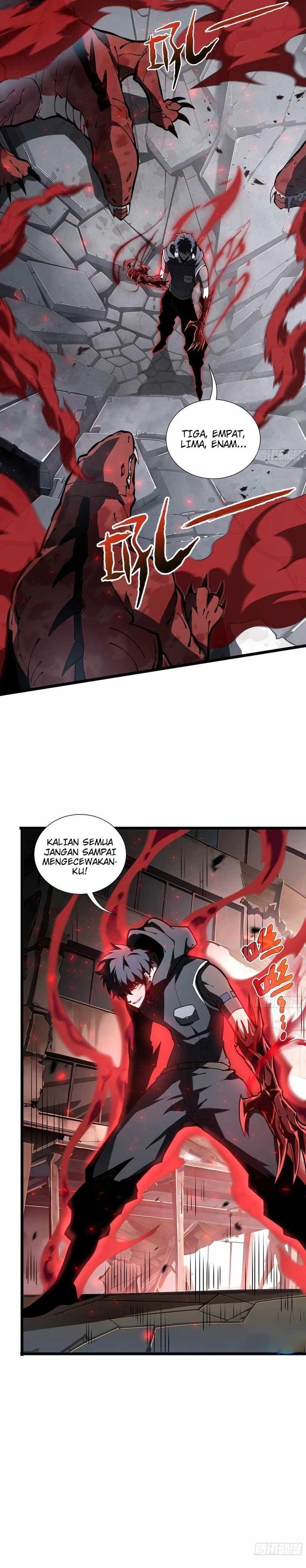 Disaster Comes: I Evolve Into the Crimson King Chapter 03 Bahasa Indonesia
