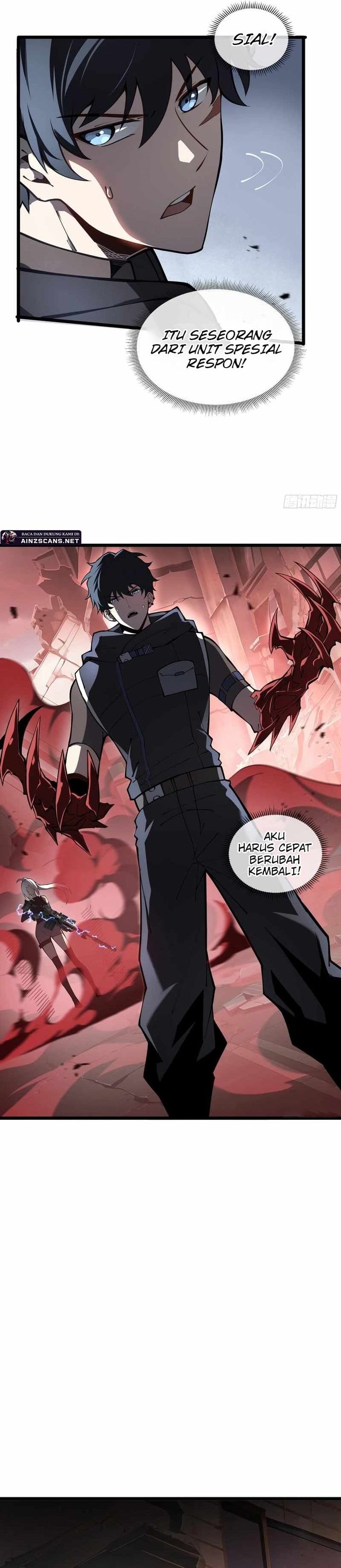 Disaster Comes: I Evolve Into the Crimson King Chapter 03 Bahasa Indonesia