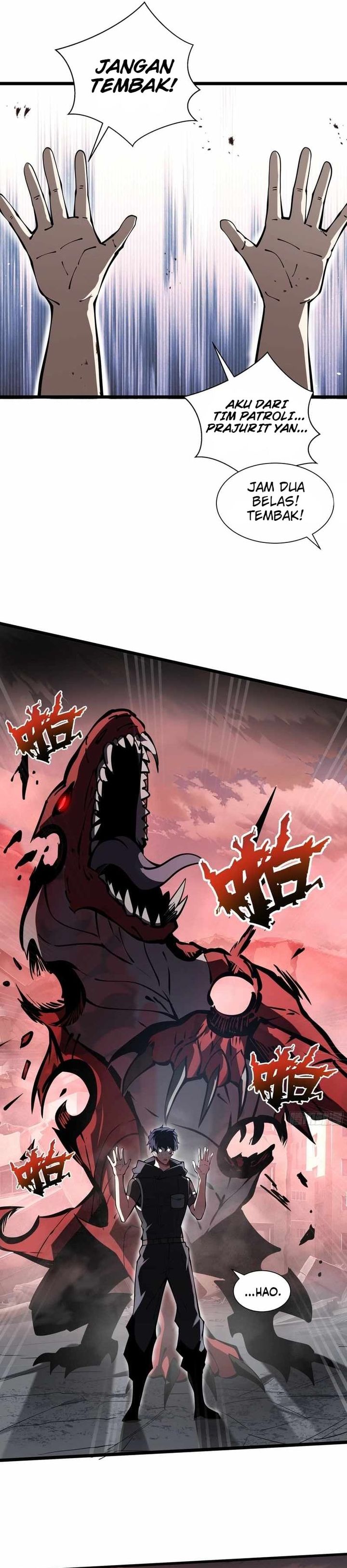 Disaster Comes: I Evolve Into the Crimson King Chapter 03 Bahasa Indonesia