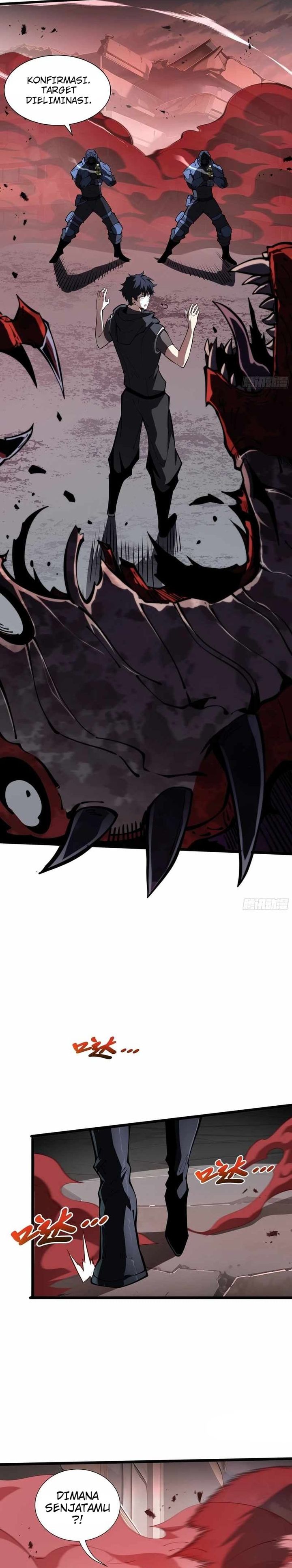 Disaster Comes: I Evolve Into the Crimson King Chapter 03 Bahasa Indonesia