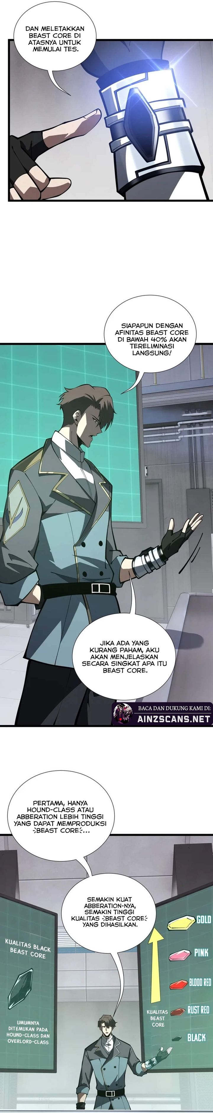 Disaster Comes: I Evolve Into the Crimson King Chapter 10 Bahasa Indonesia