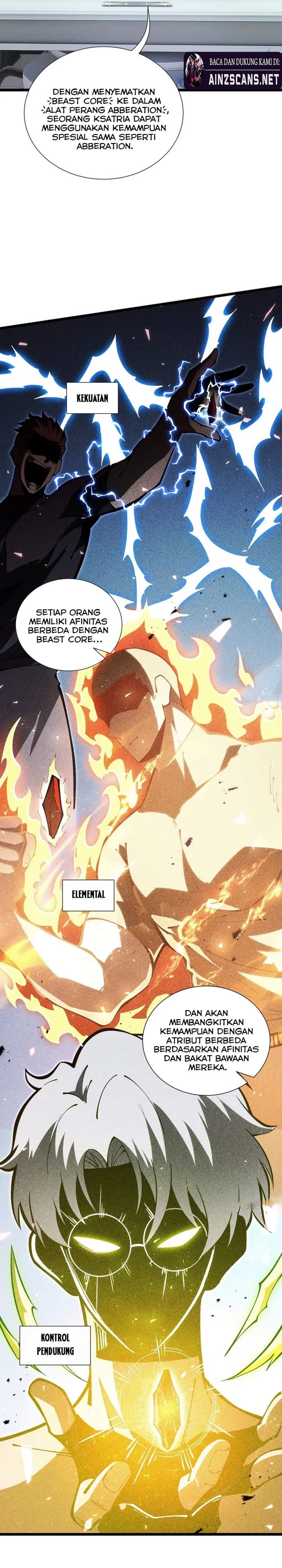 Disaster Comes: I Evolve Into the Crimson King Chapter 10 Bahasa Indonesia