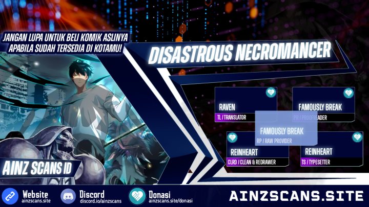 Disastrous Necromancer Chapter 47 Bahasa Indonesia